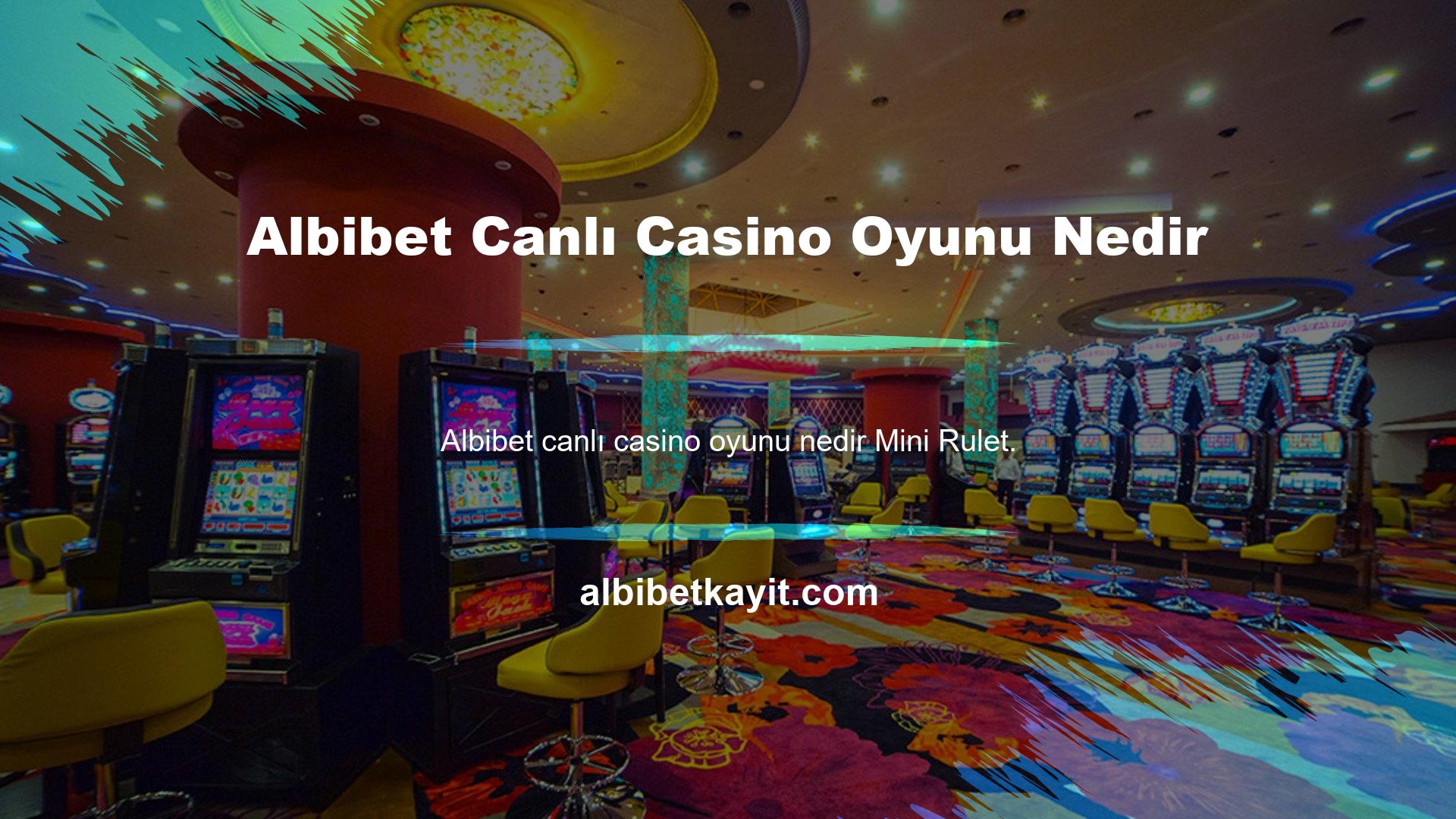 Albibet Canlı Casino Oyunu Nedir