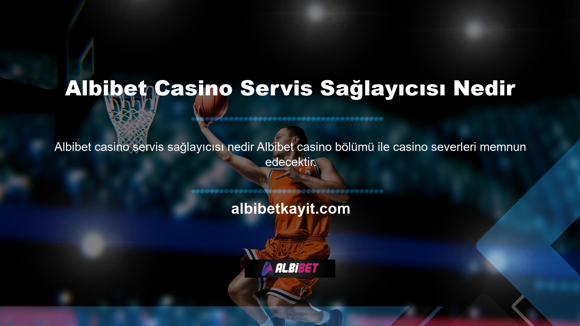Albibet casino servis sağlayıcısı öncelikle casino endüstrisine odaklanmış olsa da sadık müşterilerini asla unutmadılar ve başlangıçtan beri onlara hizmet ediyorlar