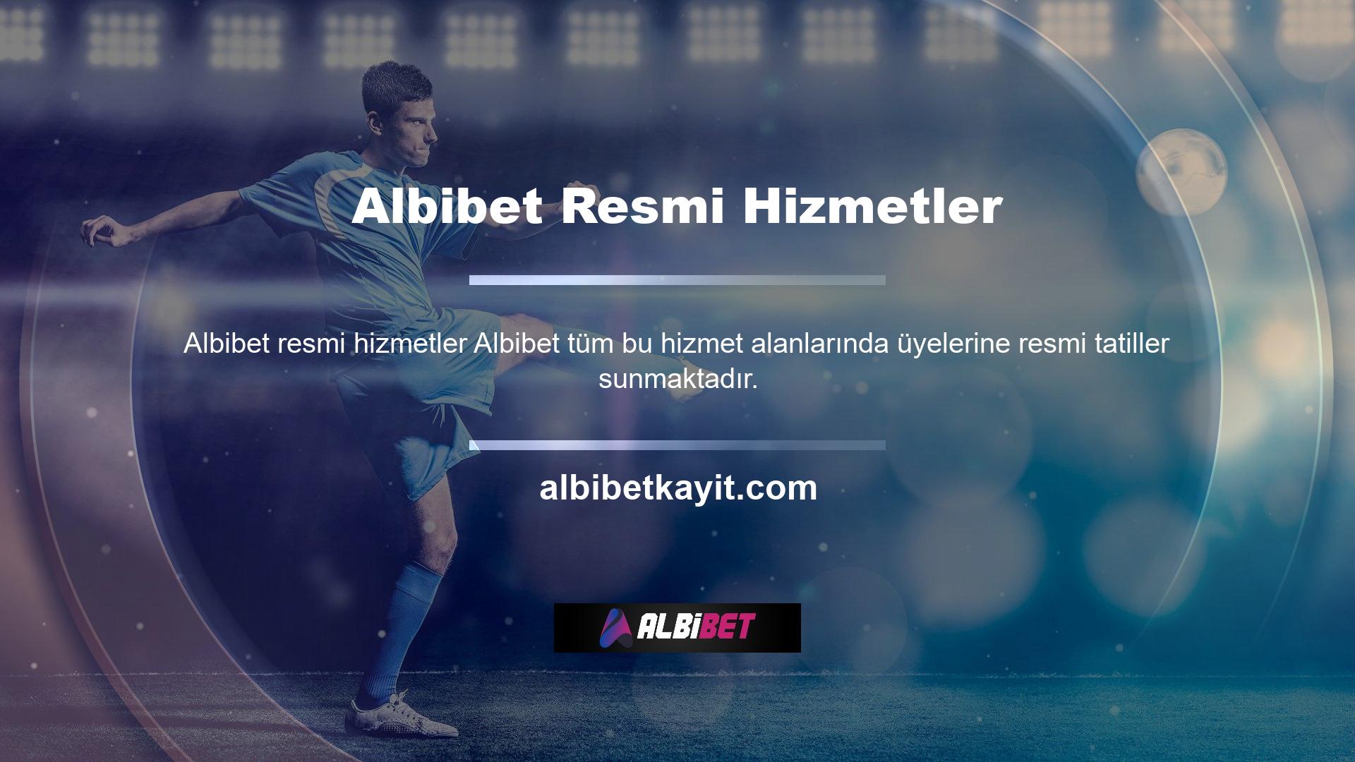 Albibet web sitesine gidin ve teknik olarak çok başarılı bulun, bir masaüstüne veya mobil cihaza erişebilirsiniz